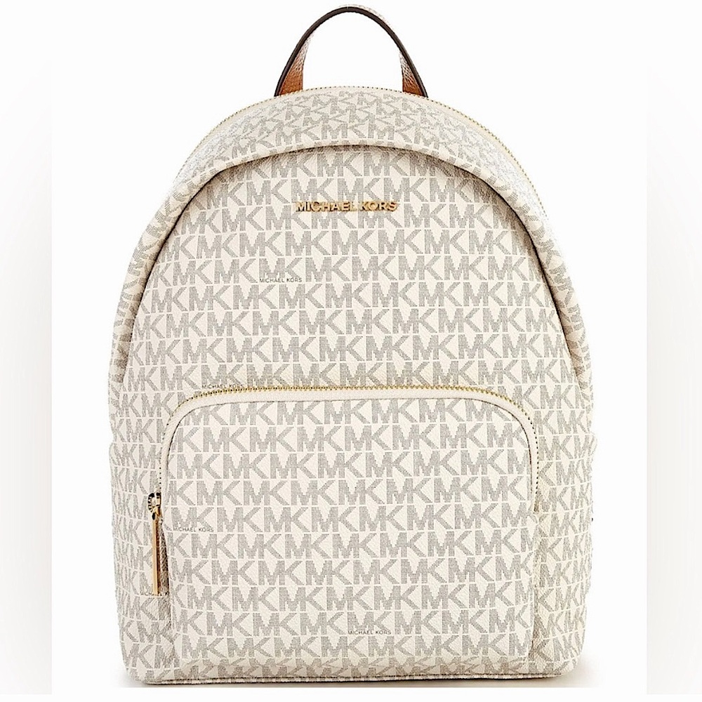 🤍 Michael Kors Vanilla MK Erin Backpack